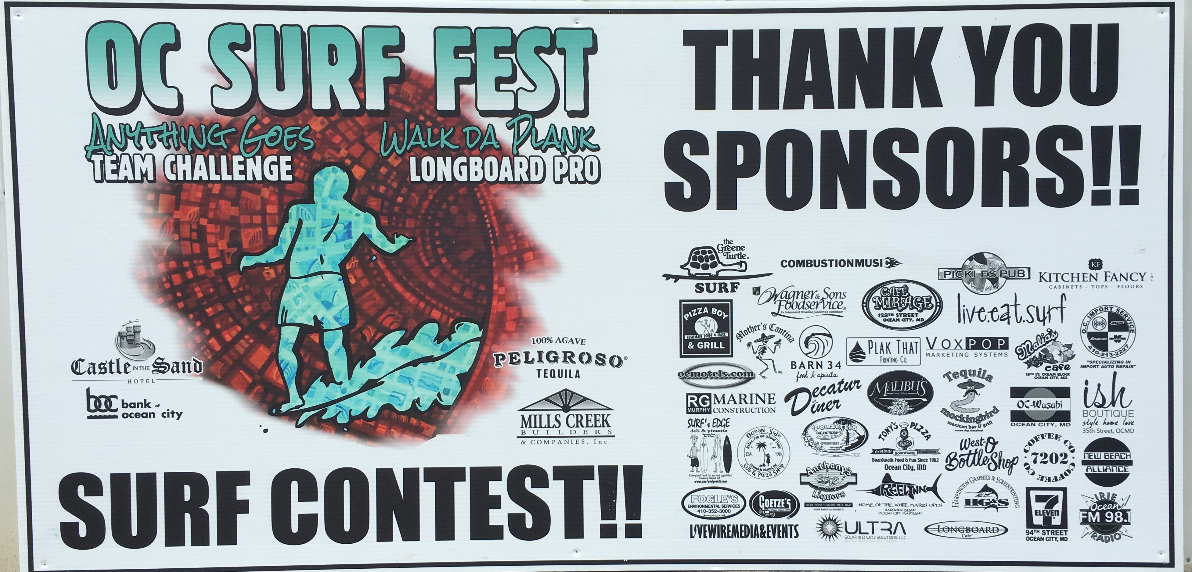 Sponsors Ocean City Surf Club Surfing Maryland Non Profit