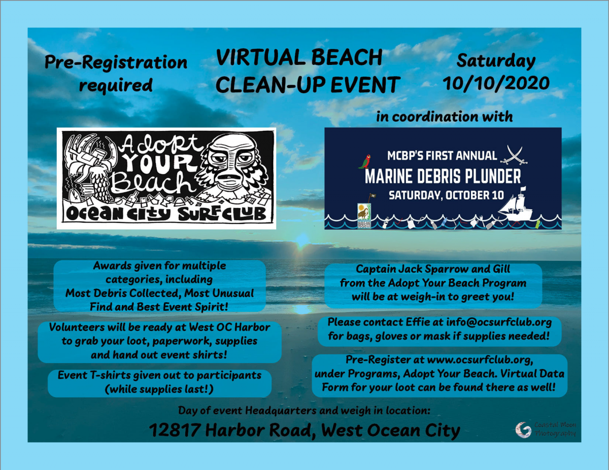 Beach Clean Up 2020 | Surf Events Ocean City MD