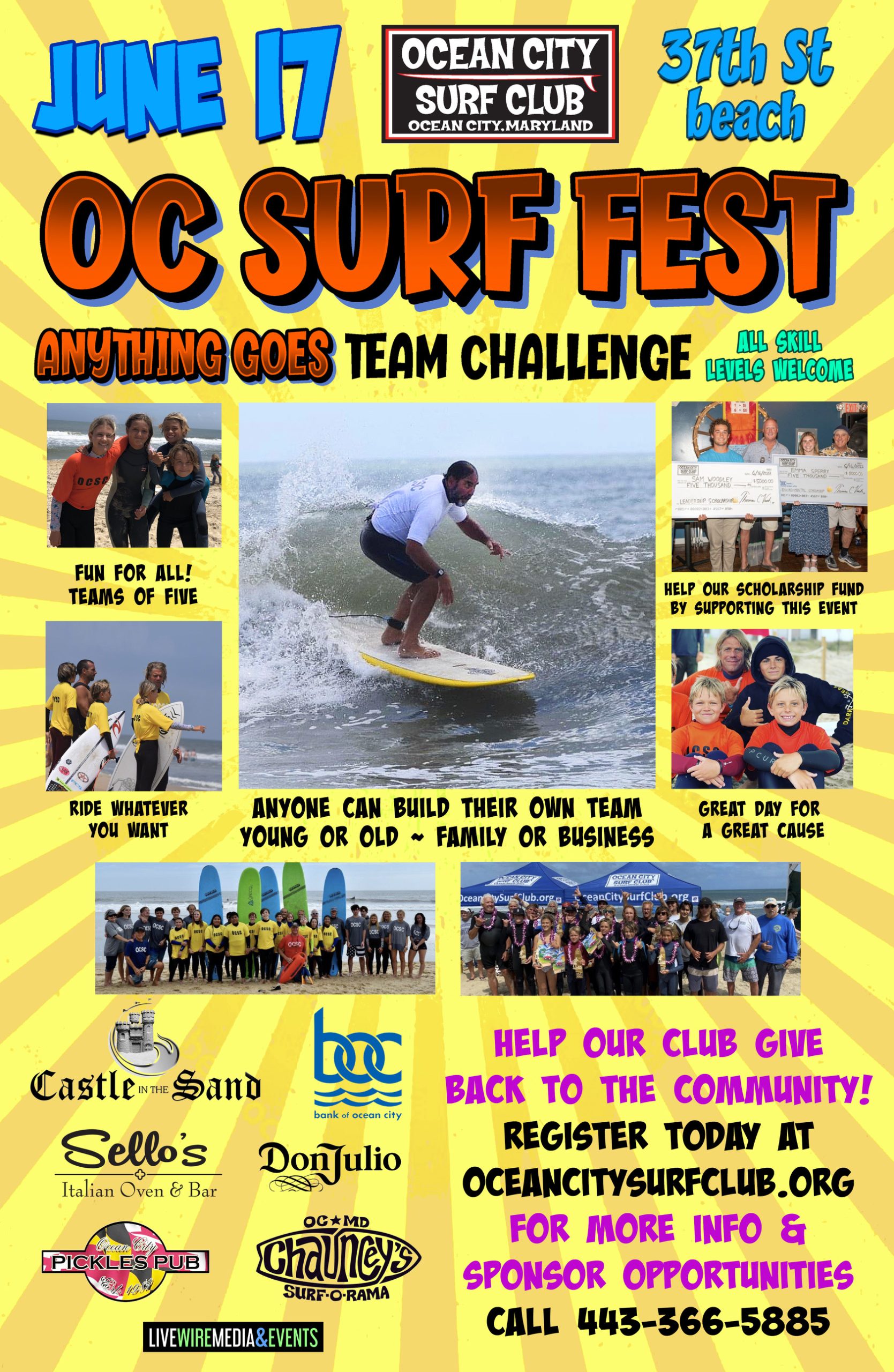 Events | Ocean City Surf Club | Surfing Maryland | Non Profit