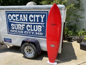 Red Surfboard