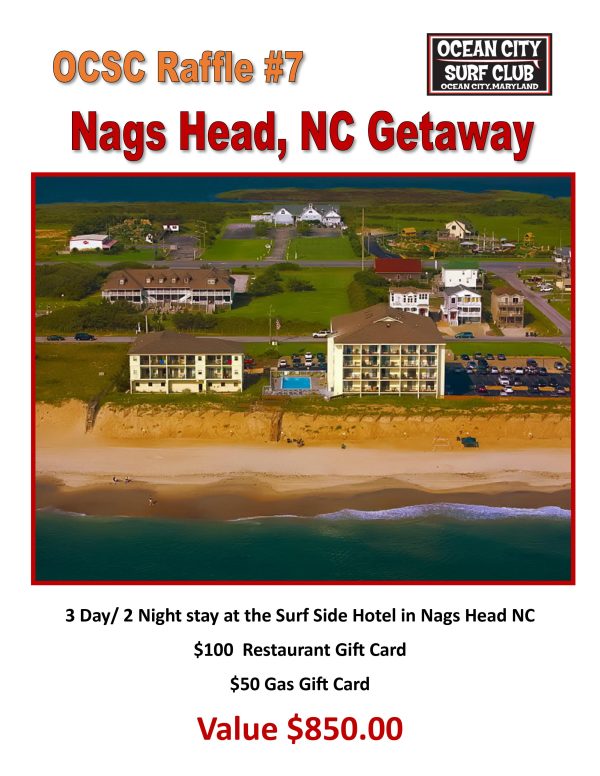Nags Head, NC Getaway flyer