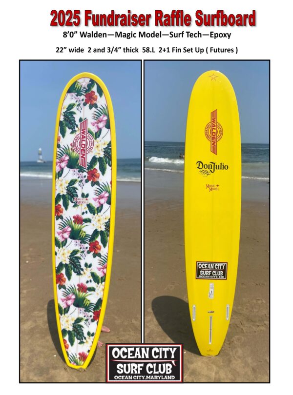 8’0” Walden, Magic Model, Surf Tech, Epoxy